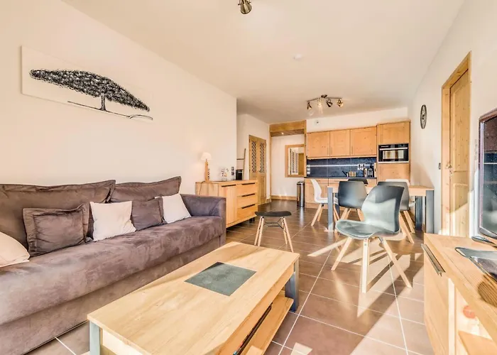 아파트 Les Balcons Etoiles - 4 Au Pied Des Pistes Mae-3263 *